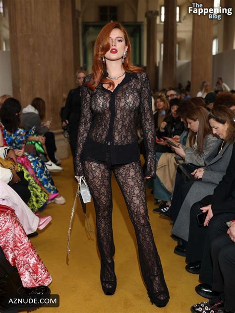 Bella Thorne Sexy Shows Off Her Hot Boobs At The Philosophy Di Lorenzo
