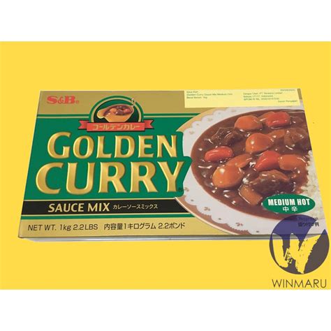 Jual S B Golden Curry Medium Hot Kg Shopee Indonesia