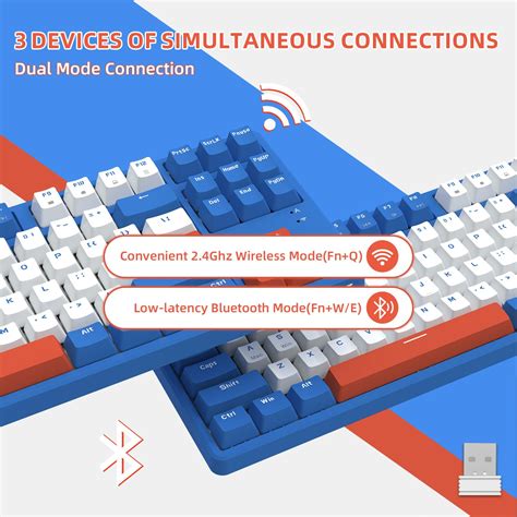 Mua A Jazz Wireless Mechanical Keyboard Keys Tkl Hot Swappable Bluetooth Gaming Keyboard