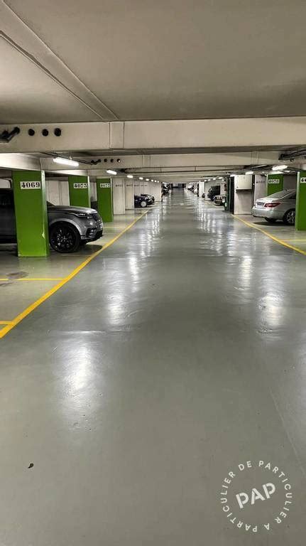 Vente Garage Parking Paris E Particulier