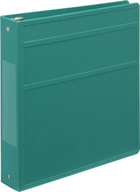 Carstens Inch Heavy Duty Ring Binder Side Opening Teal