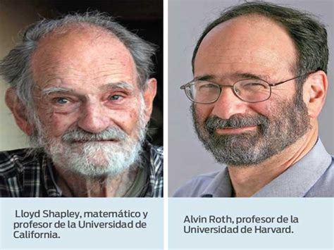 El Nobel de Economía es para Alvin E Roth y Lloyd S Shapley