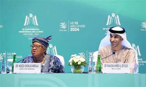 WTO chief says pressure is on amid diverging views on key trade deals