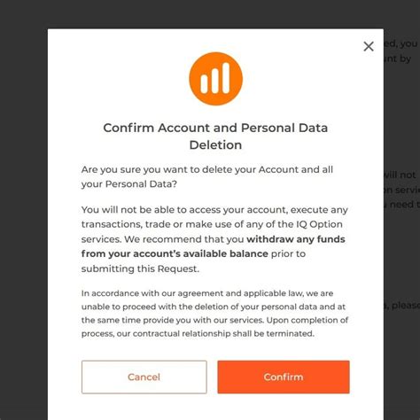 How To Delete Your Iq Option Account Step By Step Guide