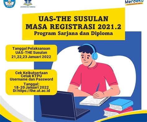 Uas Susulan Registrasi Segera Dimulai Cek Jadwalnya Di The