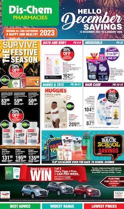 Dischem Specials Hello December Sale Dischem Catalogue Sa