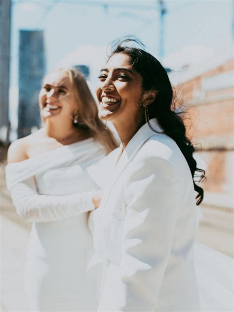 Joyful Intimate Lesbian Same Sex Wedding In Manchester