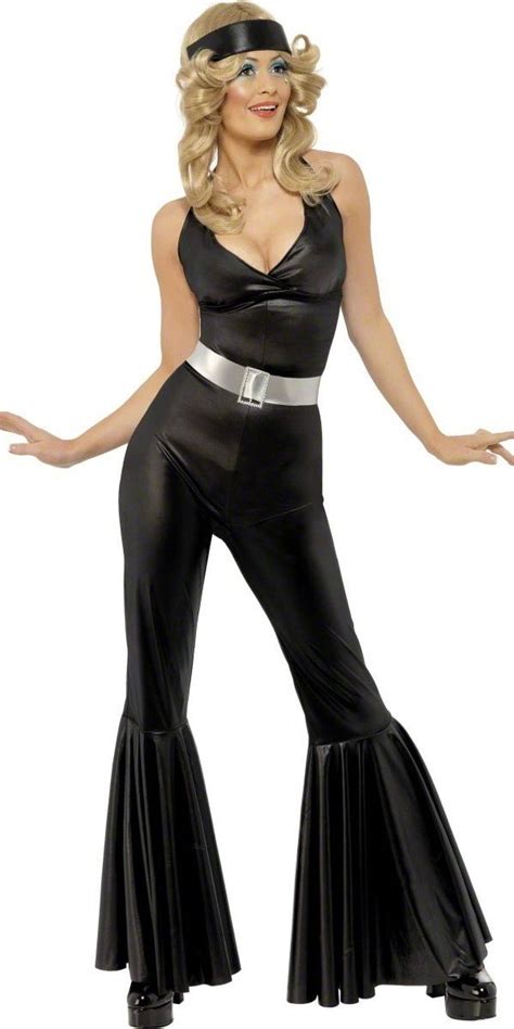 70s Ladies 1960s Super Trooper Mamma Mia Costume Disco Fancy Dress 70s Jumpsuit Hochzeit