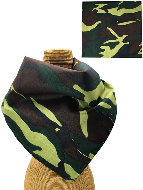 Bandana Camuflada Verde Petitland