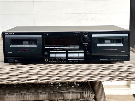 Sony Tc Wr Stereo Cassette Deck Audioweb