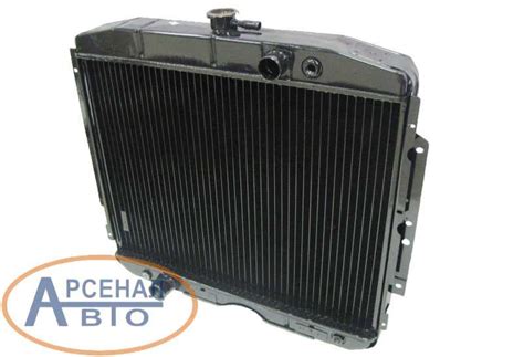 Радиатор ГАЗ-3307 медный (3-х ряд), 3307-1301010 (ЛРЗ)