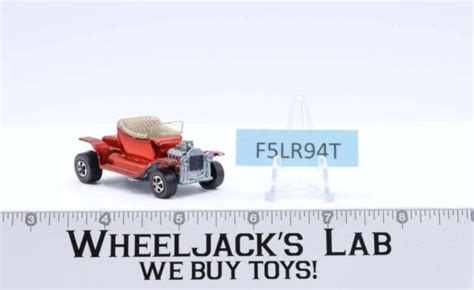 Hot Heap Spectraflame Red 1968 Hot Wheels Mattel Vintage Redline RL Tan Interior Wheeljack S Lab