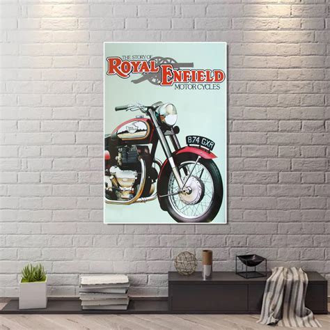 Jual Poster Vintage Poster Retro Poster Motor Dekorasi Dinding Hiasan