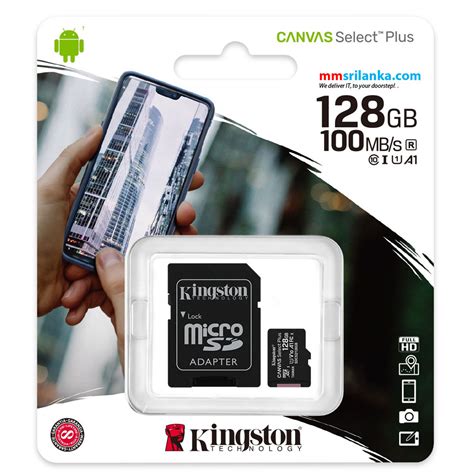 Kingston 128GB Micro SD Class 10 Memory Card