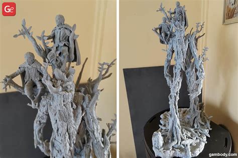 D Printed Lord Of The Rings Figures With Stl Files