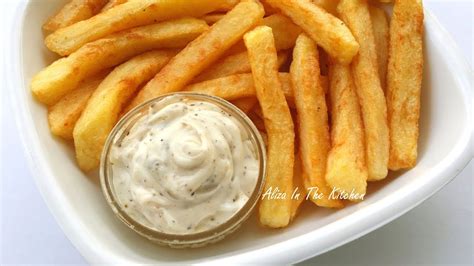 Garlic Mayo Fries French Fries Recipe French Fries Aliza In The