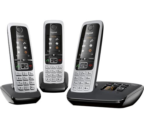 Buy Gigaset C A Trio Cordless Phone With Answering Machine Triple