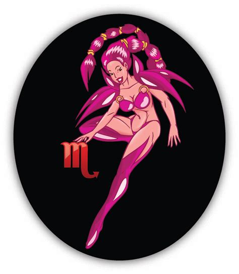 Scorpio Horoscope Sign Sexy Car Bumper Sticker Decal 4 X 5 Ebay