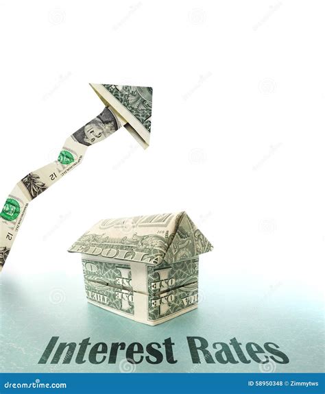 Rising Interest Rates stock photo. Image of mortgage - 58950348