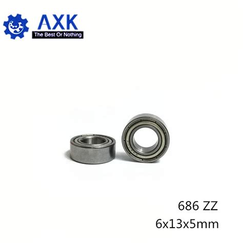 686zz Bearing Abec-1 20pcs 6x13x5mm Miniature 686z Ball Bearings 618 ...