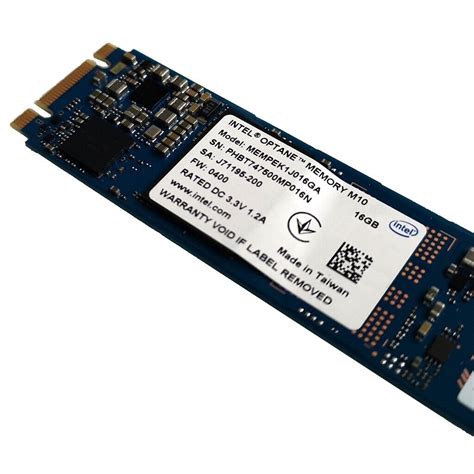 Intel Optane Memory M10 SSD M.2 2280 16GB MEMPEK1J016GA PCIe 3.0 3D ...