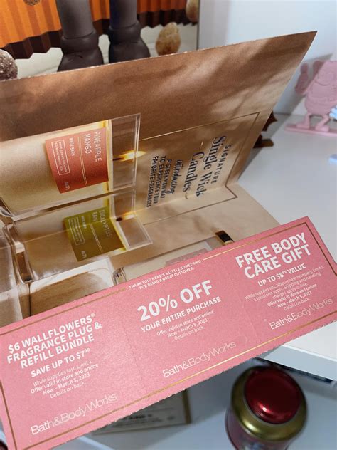 New mailer : r/bathandbodyworks