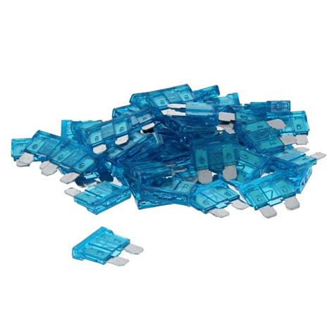 Standard Blade Fuse Blue 15 Amp 50 Pack Lands Engineers