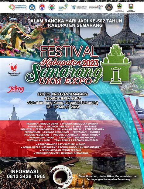 Kabupaten Semarang Festival Ukm Expo Jadwal Event Info Pameran