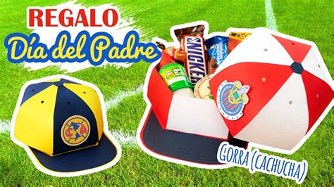 Cómo hacer CAJA en forma de GORRA AMÉRICA vs CHIVAS Regalo DÍA DEL