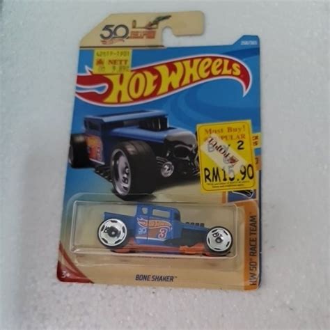 Bone Shaker HW Race Team Hot Wheels Shopee Malaysia
