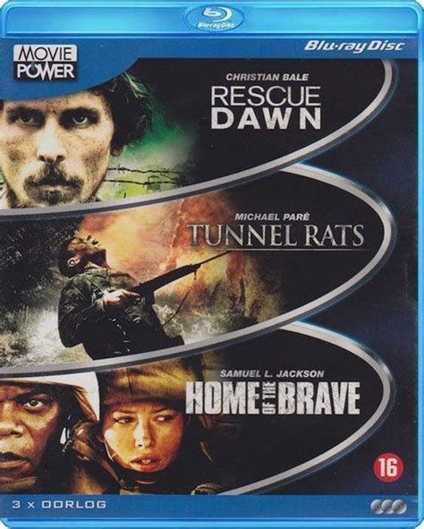 3 In 1 Box Rescue Dawn Tunnel Rats En Home Of The Brave Blu Ray