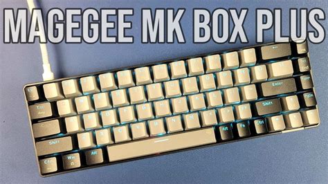 Magegee Mk Box Plus Wireless 65 Mechanical Keyboard Youtube