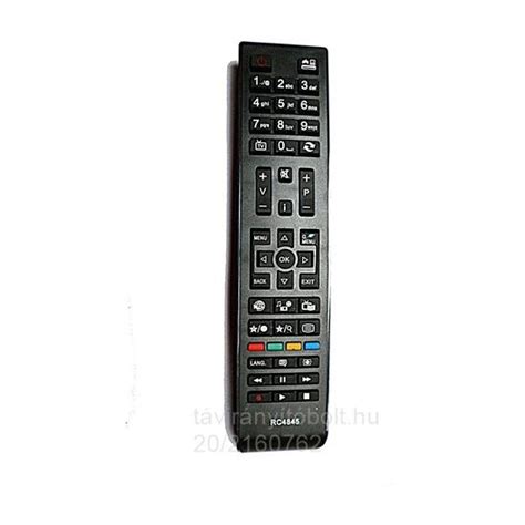 RC4845, RC-4845 ORION, JVC, SHARP, VESTEL, TECHNIKA TÁVITÁNYÍTÓ ...