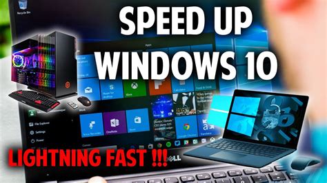 How To Speed Up Windows And Make Your Computer Faster Youtube