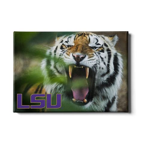 Lsu Tigers Mike The Tiger Officially Licensed Wall Art College Wall Art