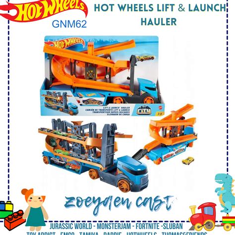 Hot Wheels Lift Launch Hauler Playset Original GNM62 Shopee Malaysia
