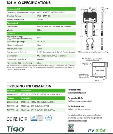 Tigo Solar Mppt Dc Photovoltaic Optimizer Ts A O Home Power Generation