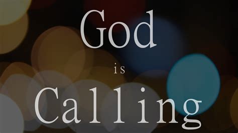 God Is Calling Hb Pier Evangelism Youtube