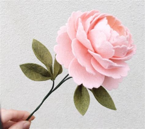 Felt Peony Tutorial Payhip