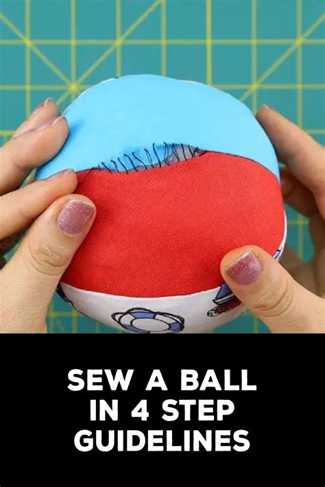 How To Sew A Ball In Fabric Balls Sewing Ball