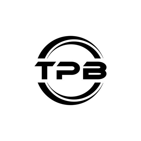 tpb letter logo design  illustration vector logo calligraphy