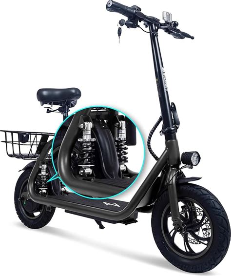 Phantomgogo Commuter R1 Electric Scooter For Adults Foldable Scooter With Seat