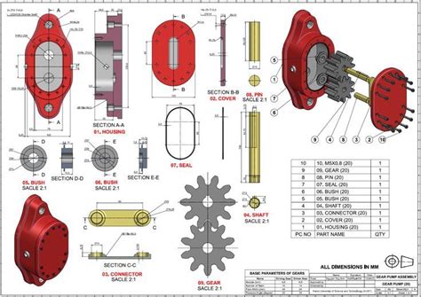 solidworks gear pump design solidworks projects ideas mechanical