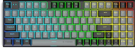 Huo Ji E Yooso Z Teclado Mec Nico Para Juegos Con Teclado Num Rico