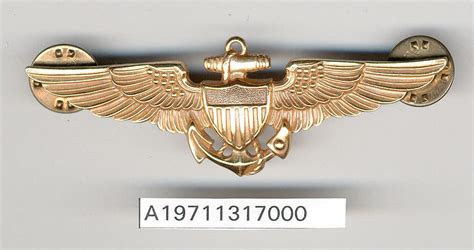 Badge Aviator United States Navy National Air And Space Museum