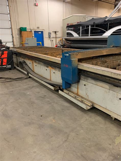 6 X 20 AKS Accu Kut P0620 CNC Plasma Table 2006 Hypertherm HPR 130