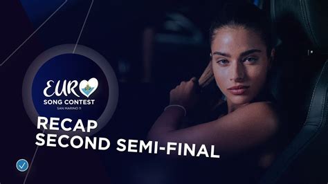 OFFICIAL RECAP Semi Final Two Euro Song Contest 11 Voting Open