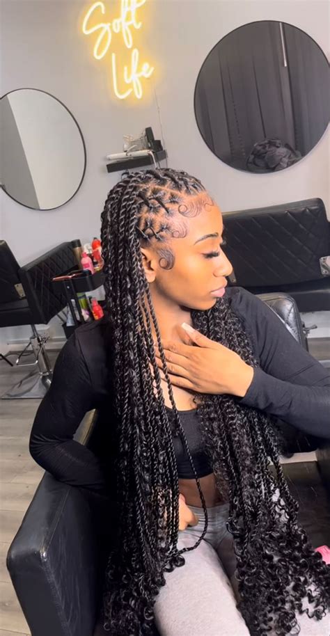 Pin By Y On Hair Ish Quick Braided Hairstyles Braided Cornrow