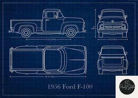 Ford Car Blueprints