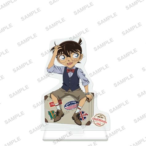 Detective Conan Acrylic Stand Figur Travel Ver Edogawa Conan Kyou